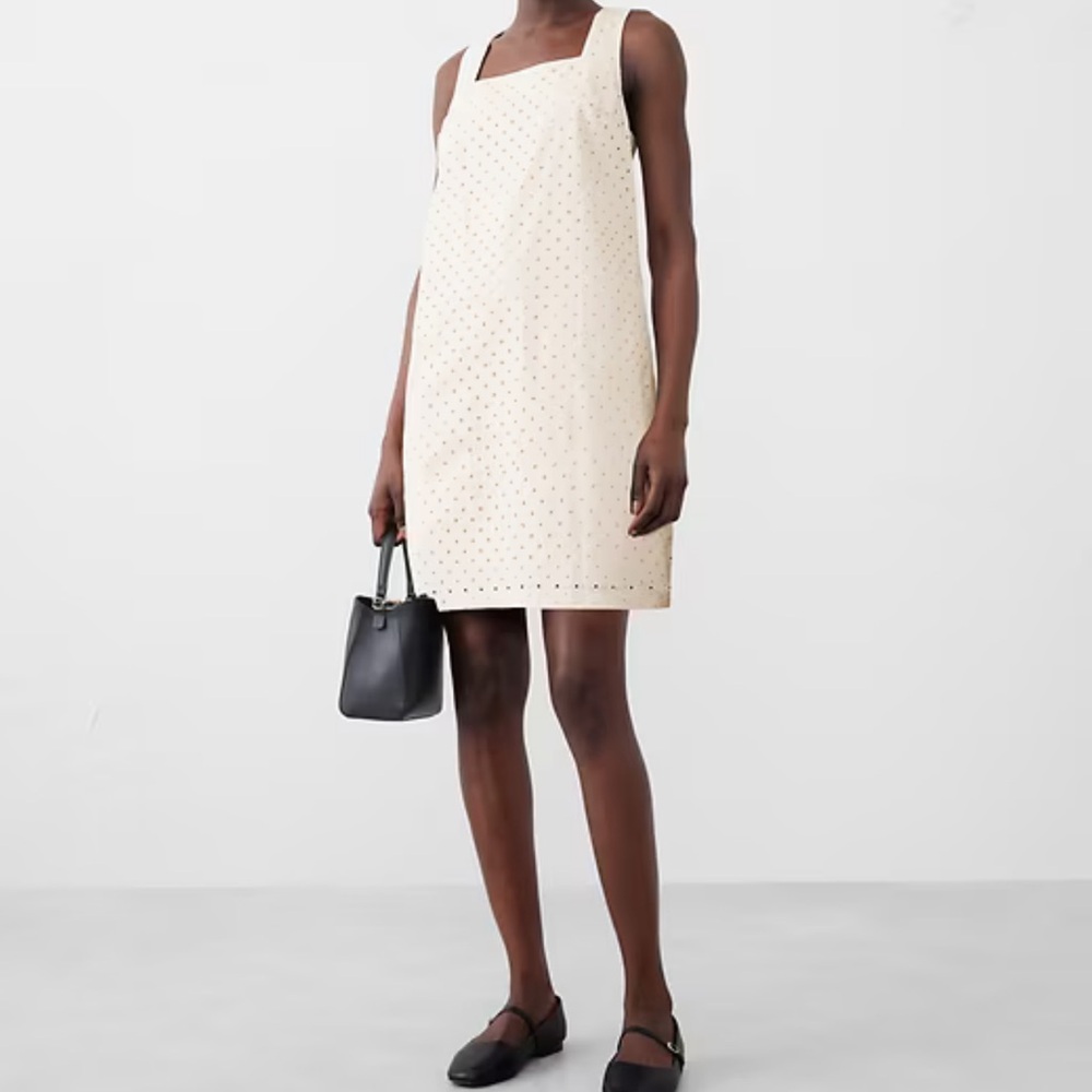Banana Republic Eyelet Mini Shift Dress